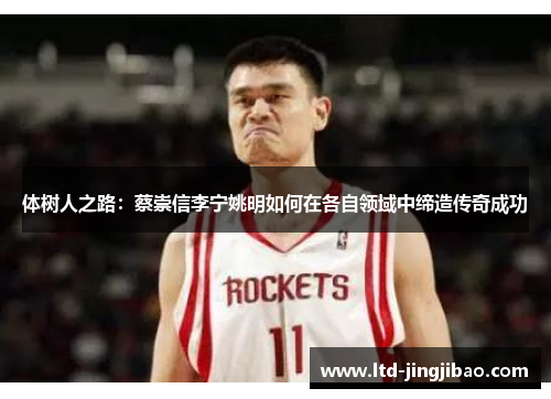 体树人之路：蔡崇信李宁姚明如何在各自领域中缔造传奇成功
