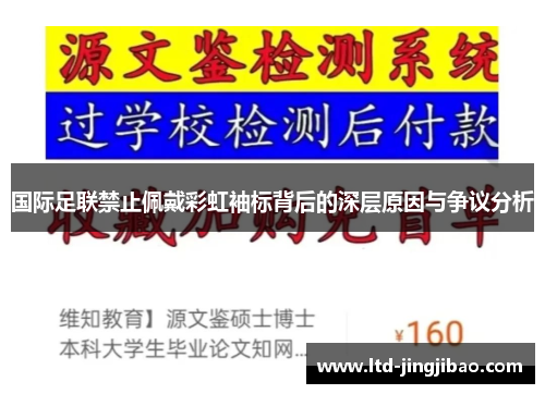 国际足联禁止佩戴彩虹袖标背后的深层原因与争议分析
